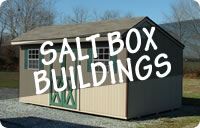 Rent to Own Salt Box Portable Storage Sheds