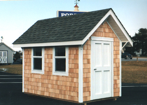 Custom Built Cedar Shed in Historical Lewes, DE