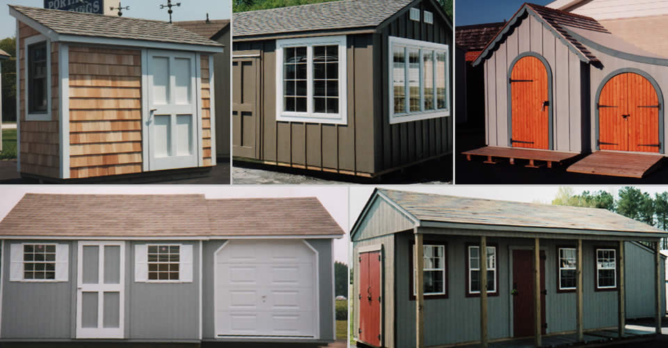 Multi-use custom portable buildings and storage sheds that can be ...