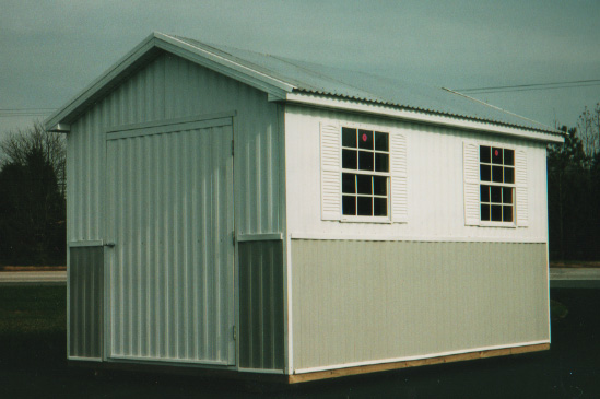low maintenance aluminum portable storage sheds
