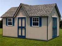 10′ x 16′ Cape Code Shed (CC-12)