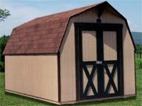 8' x 12' Barn Storage Shed (B-1)