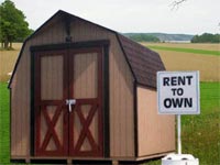 8' x 10' Barn Storage Shed (B-2)