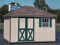 Unique 10′ x 12′ Hip Roof (CU-12)