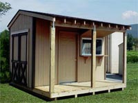 10′ x 14′ Canoe Ticket Office Building (CU-16)