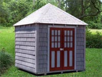 8′ x 8′ Fenwick Storage Shed (CU-17)