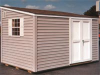 8′ x 12′ Lean-To Narrow Storage Shed (CU-7)