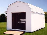 10′ x 16′ White Dutchman Storage Shed (D-5)