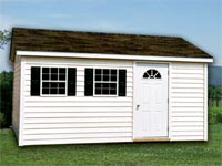 10′ x 14′ Ranch w/ Vinyl Siding (R-11)