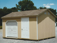 12' x 16' Ranch Portable Service Building (R-19)