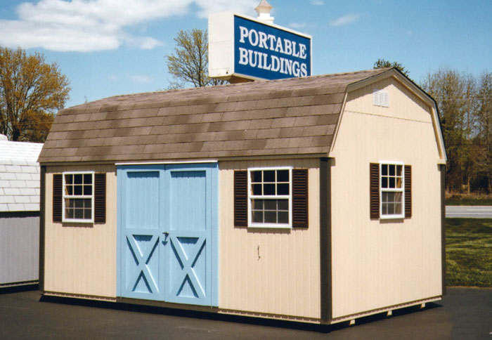 10' x 16' Dutchman w/ Custom Painted Doors (D-9)