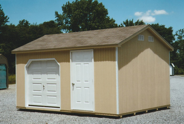 12' x 16' Ranch Portable Service Building (R-19)